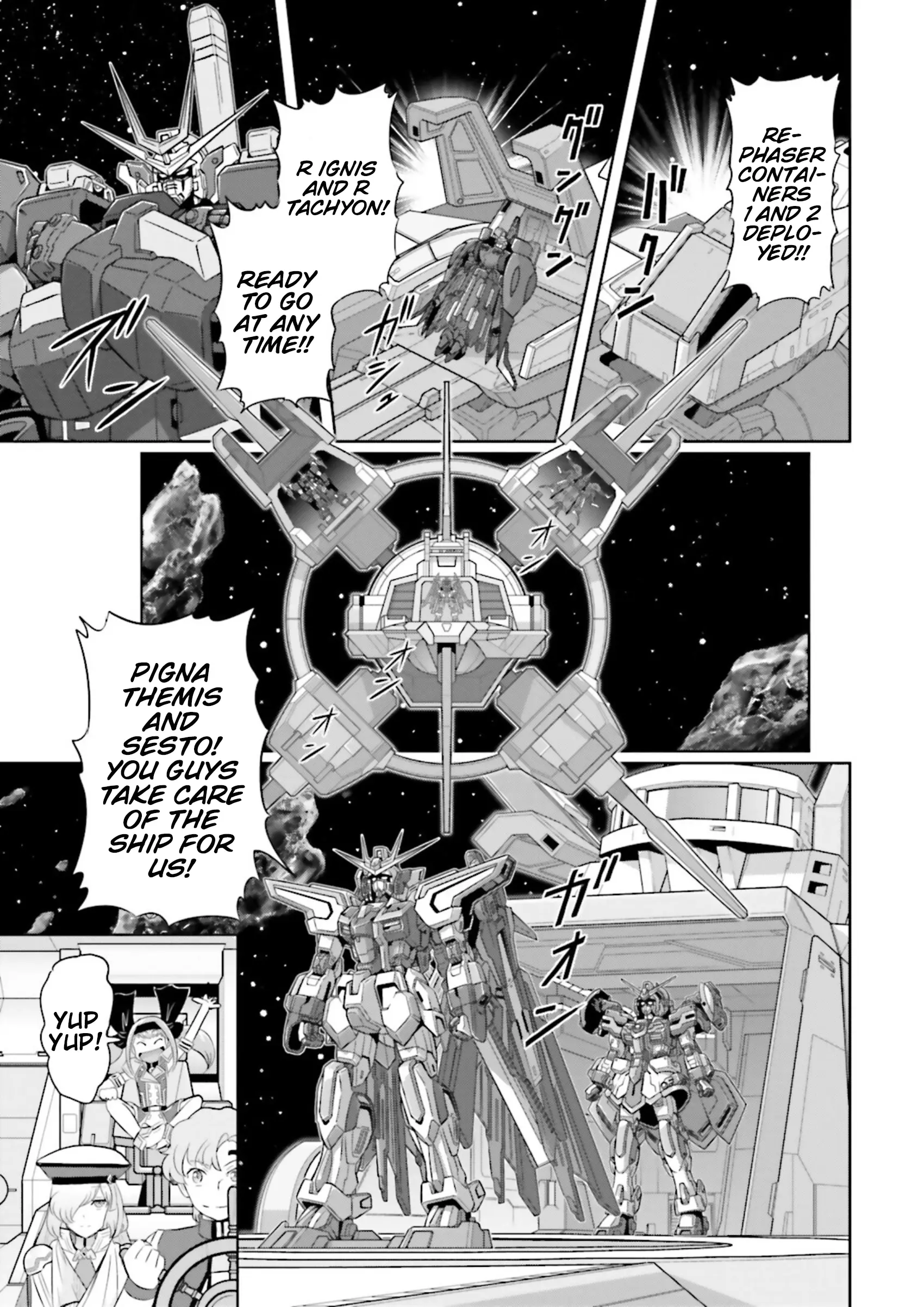 Gundam Exa Vs - Vol.6 Chapter 27: Episode 27: Counterattack