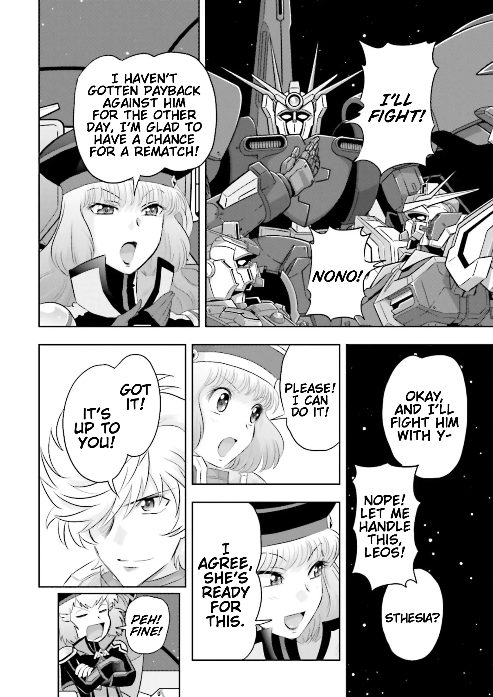 Gundam Exa Vs - Vol.6 Chapter 27: Episode 27: Counterattack