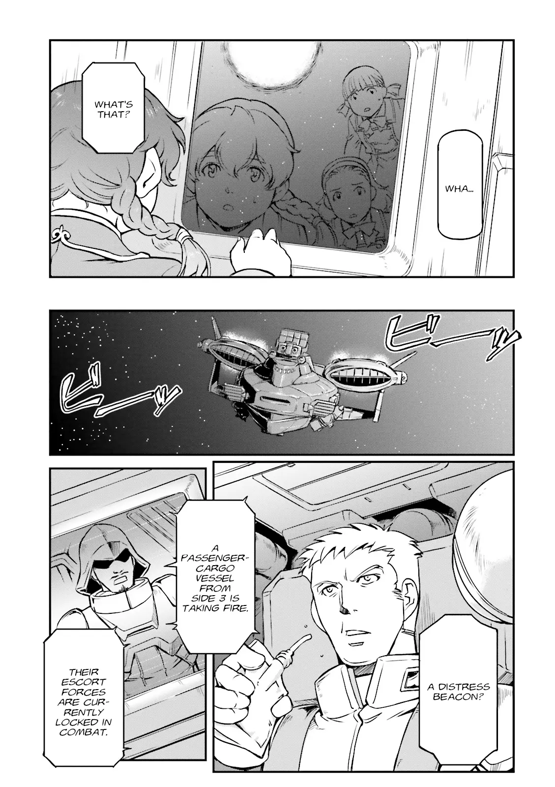 Mobile Suit Gundam Msv-R Legend Of The Universal Century Heroes: The Fabulous Shin Matsunaga - Vol.5 Chapter 26: Guardians