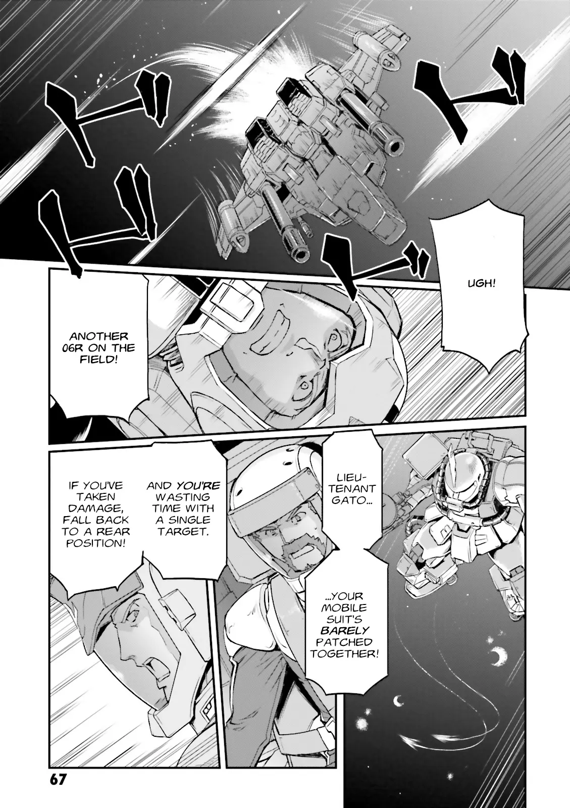 Mobile Suit Gundam Msv-R Legend Of The Universal Century Heroes: The Fabulous Shin Matsunaga - Vol.6 Chapter 30: Dog Fight