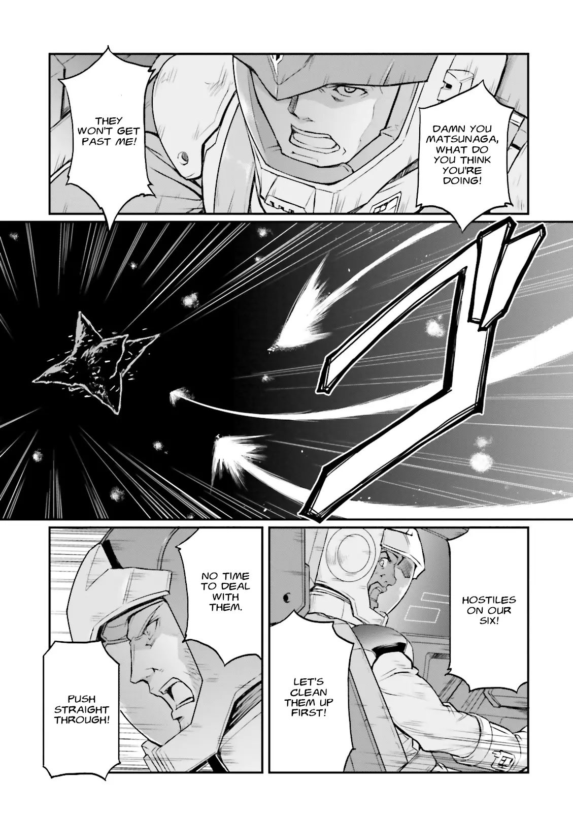 Mobile Suit Gundam Msv-R Legend Of The Universal Century Heroes: The Fabulous Shin Matsunaga - Vol.6 Chapter 30: Dog Fight