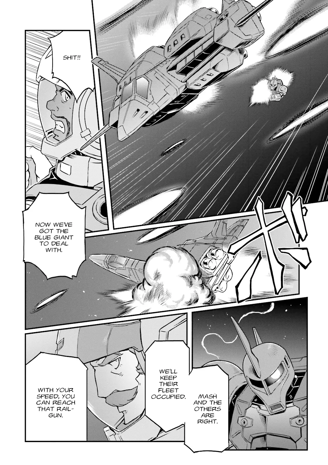 Mobile Suit Gundam Msv-R Legend Of The Universal Century Heroes: The Fabulous Shin Matsunaga - Vol.4 Chapter 23: Struggle