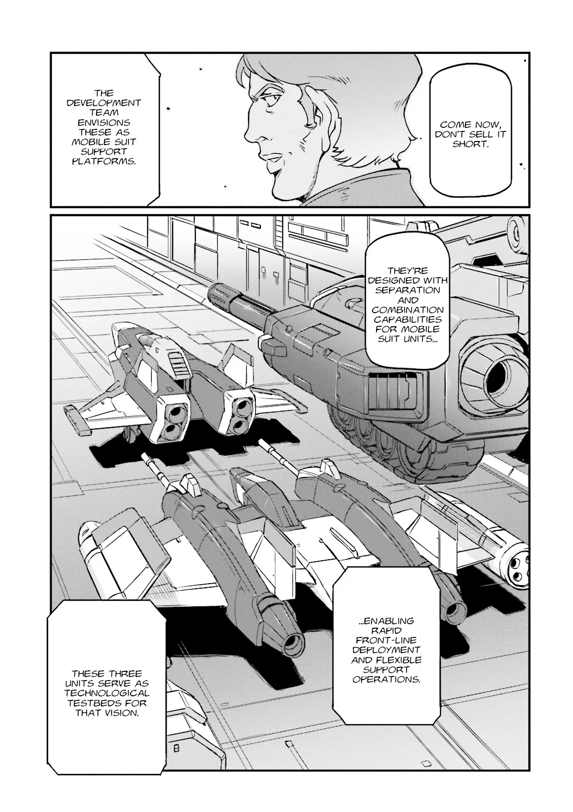 Mobile Suit Gundam Msv-R Legend Of The Universal Century Heroes: The Fabulous Shin Matsunaga - Vol.5 Chapter 28: Combination