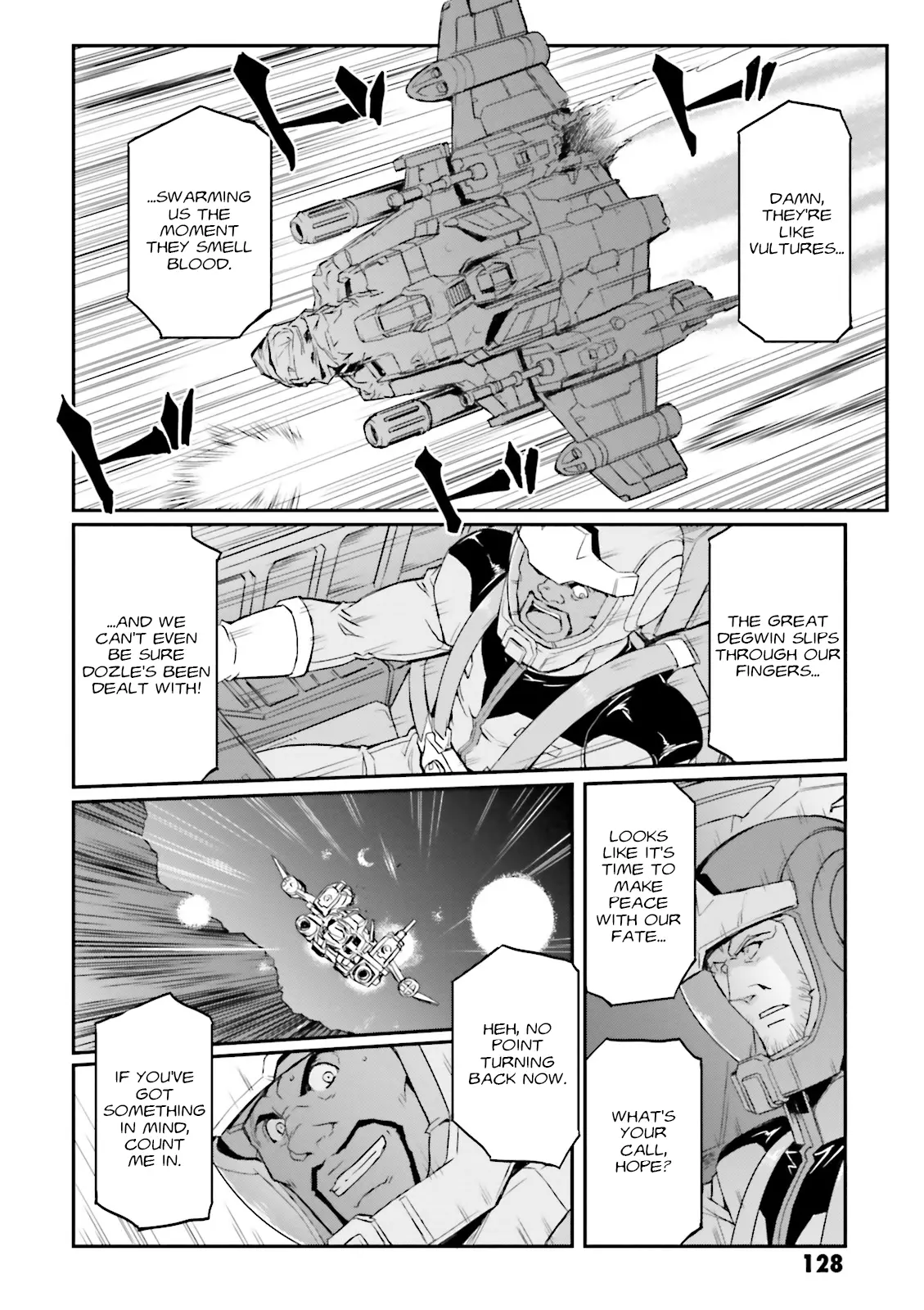 Mobile Suit Gundam Msv-R Legend Of The Universal Century Heroes: The Fabulous Shin Matsunaga - Vol.6 Chapter 32: Piercing