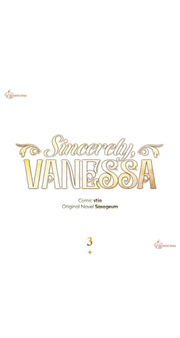 Sincerely, Vanessa - Chapter 3