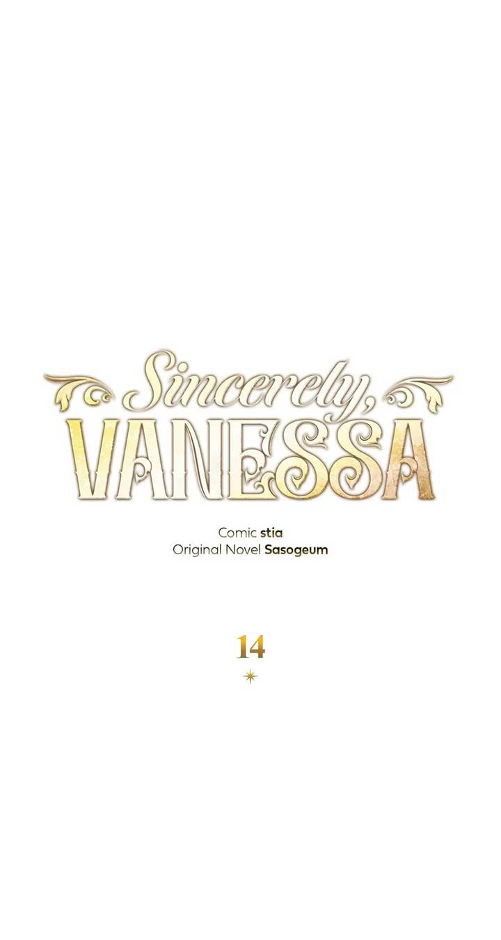 Sincerely, Vanessa - Chapter 14