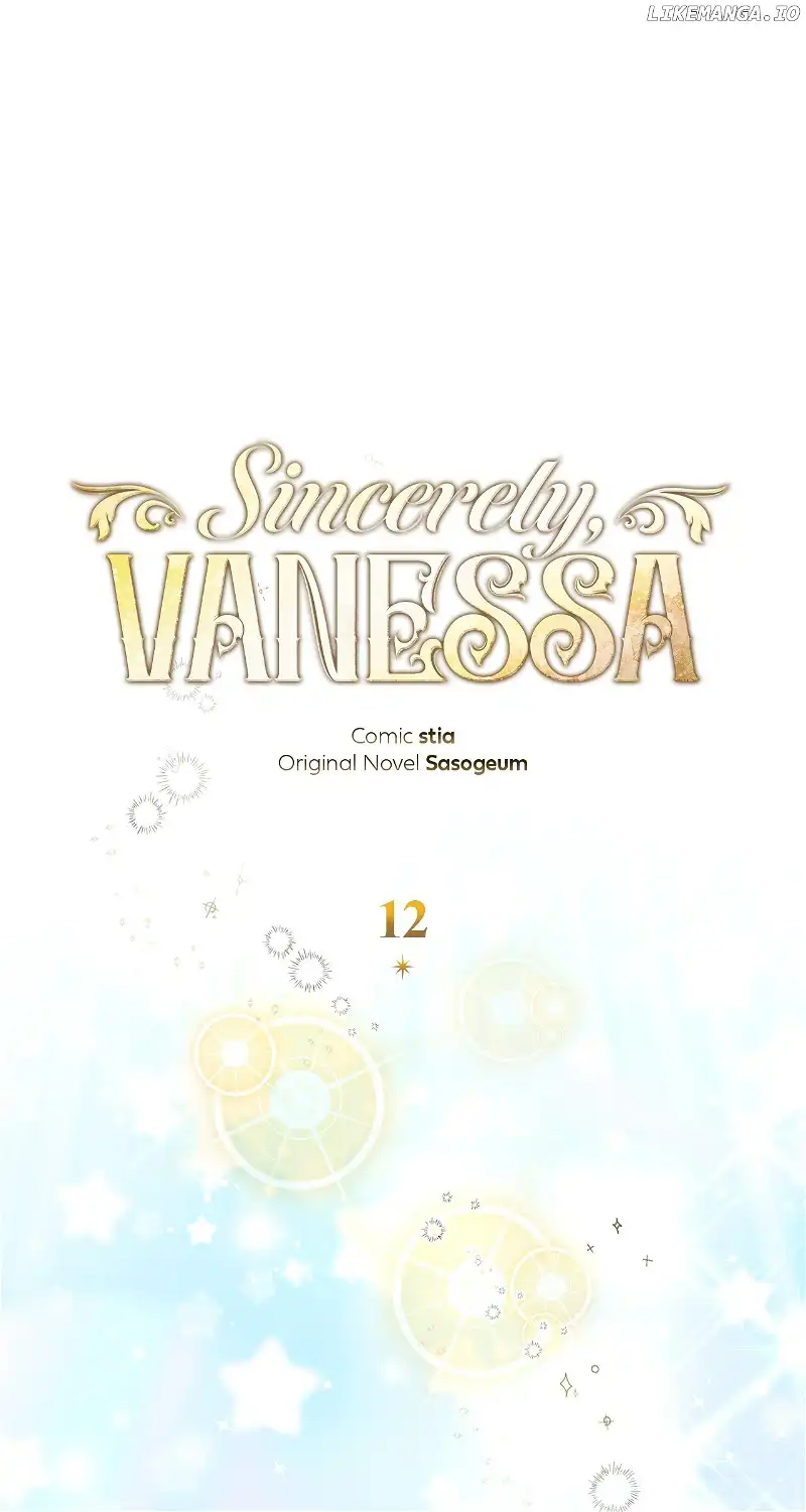 Sincerely, Vanessa - Chapter 12