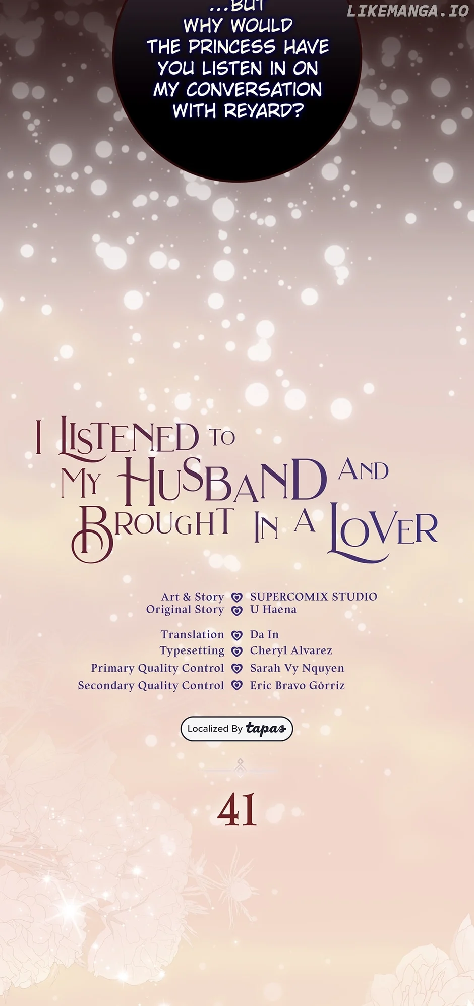 As My Husband Said, I Brought In A Lover - Chapter 41