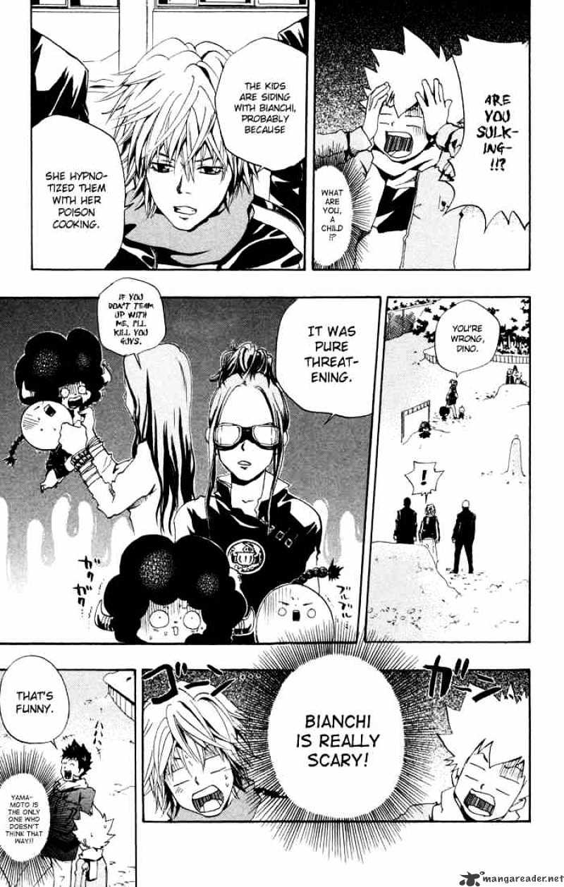 Kateikyoushi Hitman Reborn! - Chapter 38 : Snow Fight Round Two