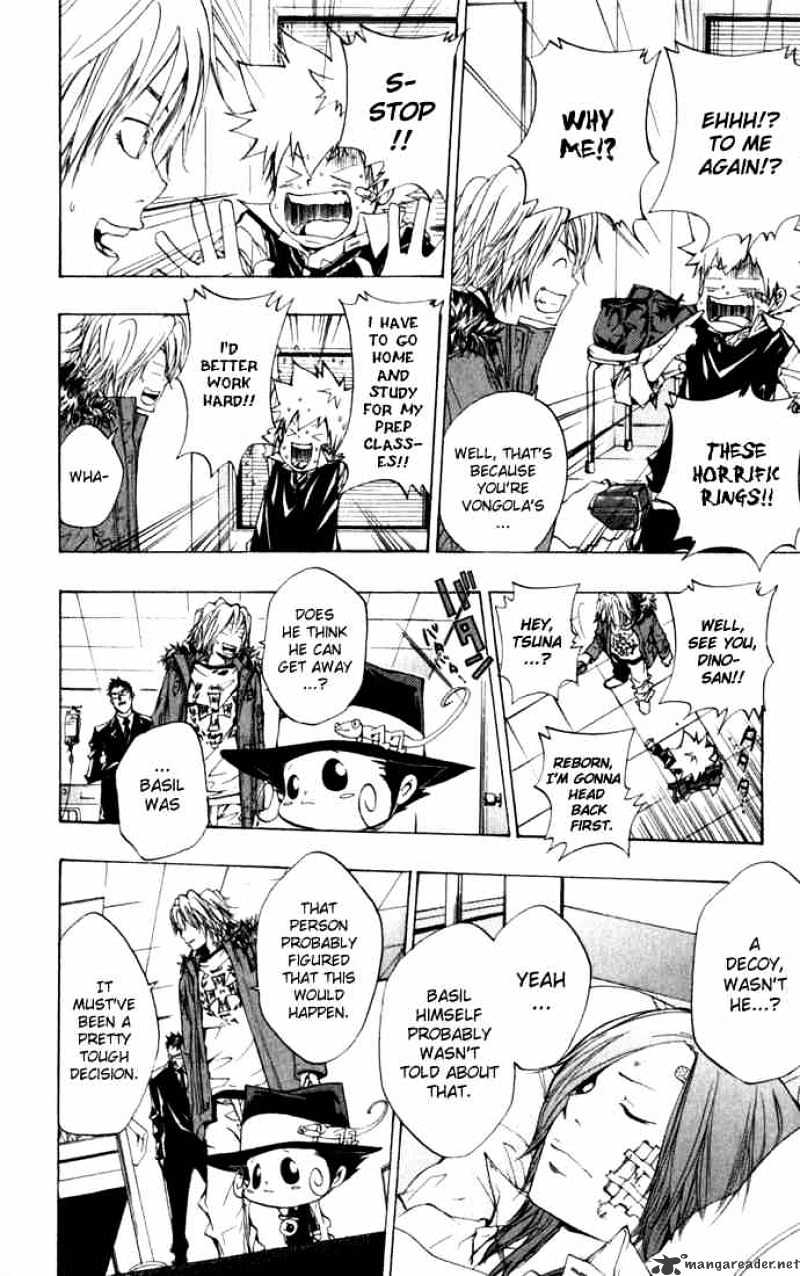 Kateikyoushi Hitman Reborn! - Chapter 84 : Half Vongola Ring