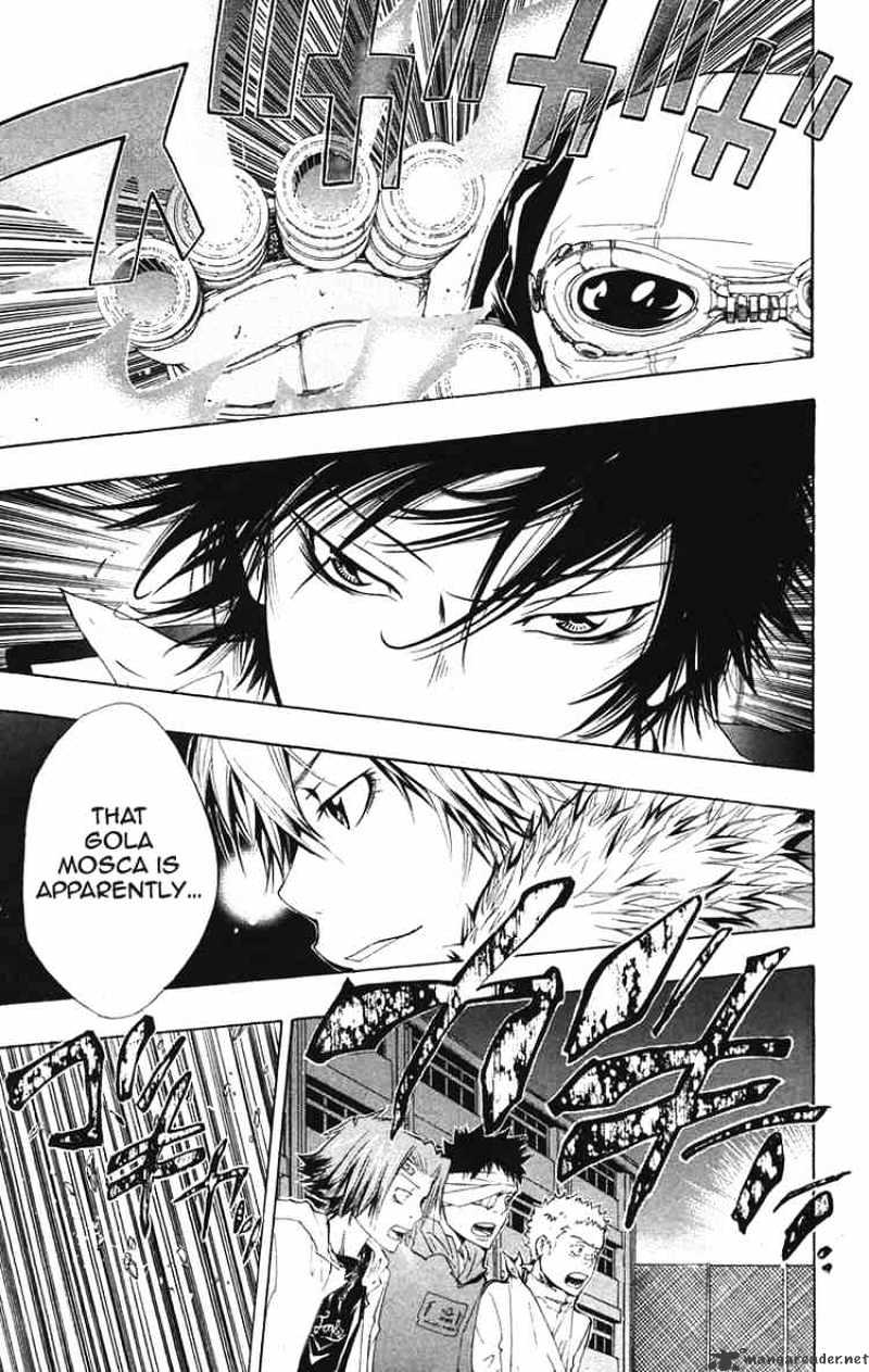 Kateikyoushi Hitman Reborn! - Chapter 119 : Hibari Kyouya Vs Gola Mosca