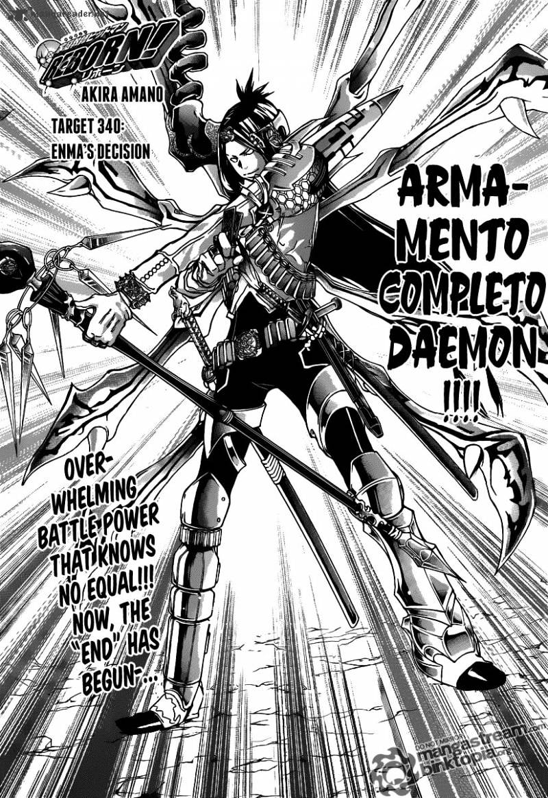 Kateikyoushi Hitman Reborn! - Chapter 340 : Enma S Decision