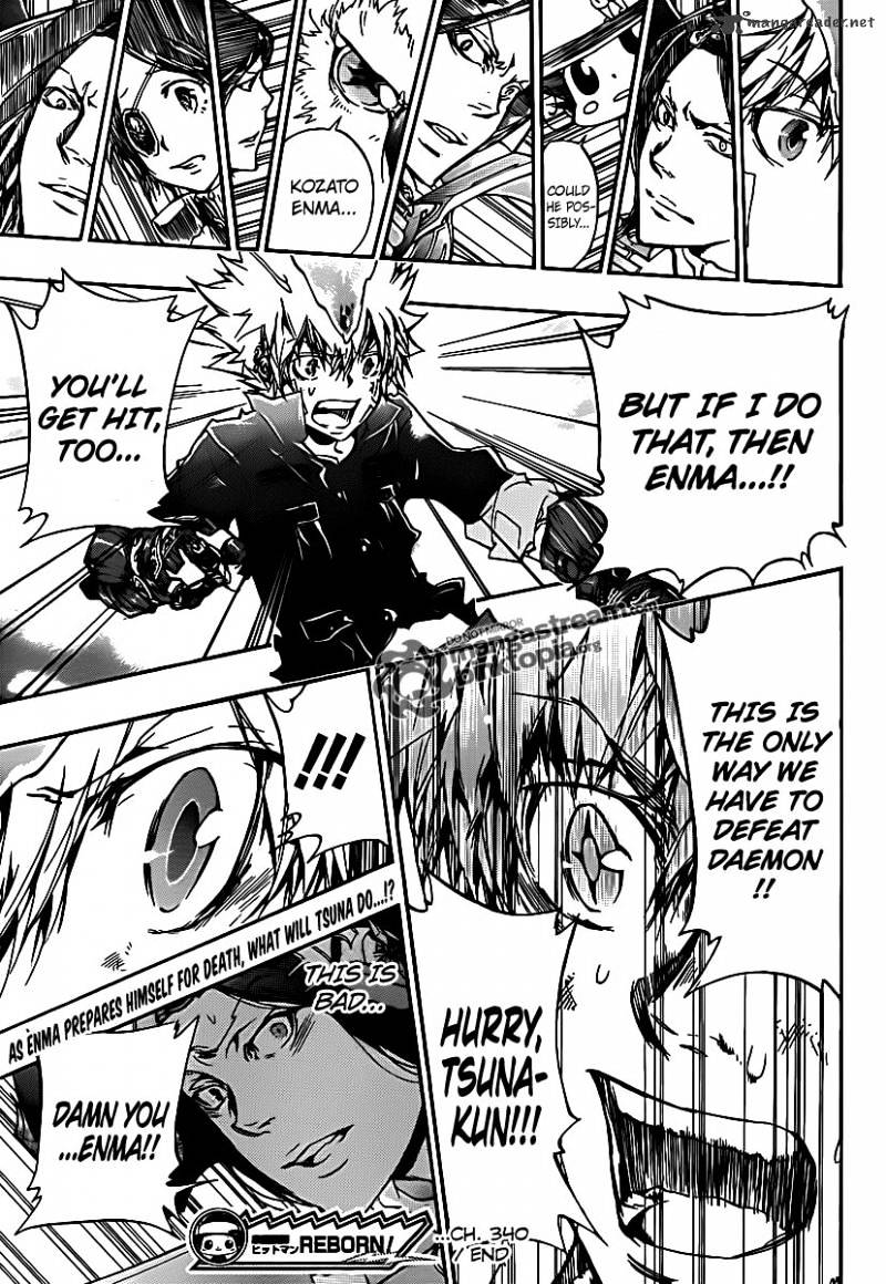 Kateikyoushi Hitman Reborn! - Chapter 340 : Enma S Decision