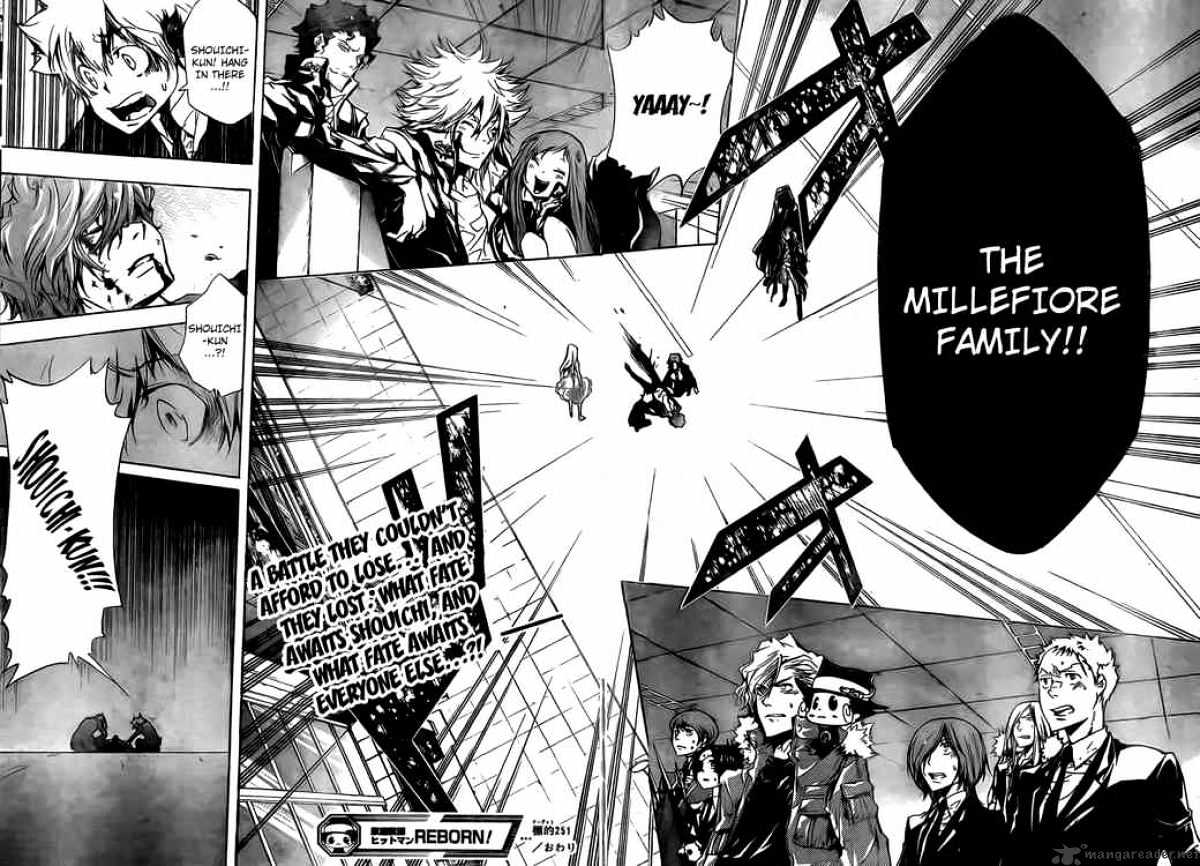 Kateikyoushi Hitman Reborn! - Chapter 251 : Choice Finale