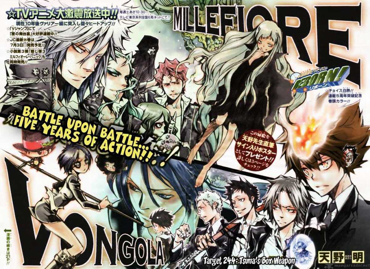 Kateikyoushi Hitman Reborn! - Chapter 244 : Tsuna S Box Weapon