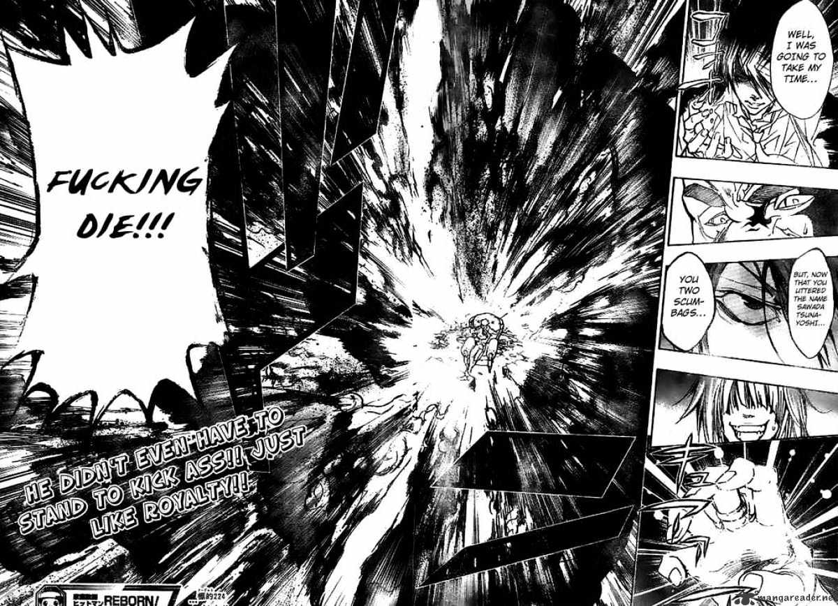 Kateikyoushi Hitman Reborn! - Chapter 224 : Xanxus Vs Rasiel