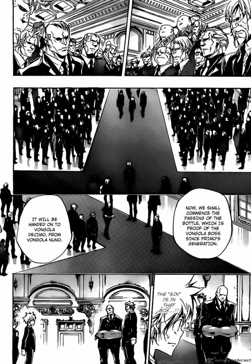 Kateikyoushi Hitman Reborn! - Chapter 295 : Inheritance Ceremony