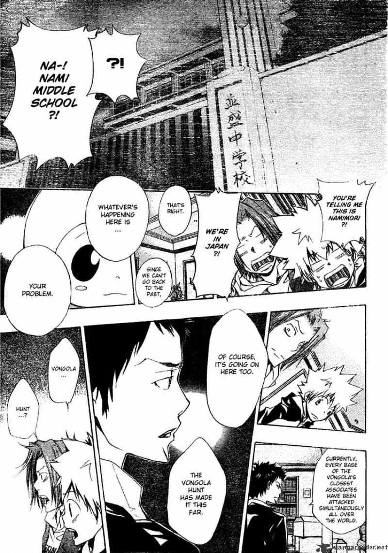 Kateikyoushi Hitman Reborn! - Chapter 140 : The Secret Base