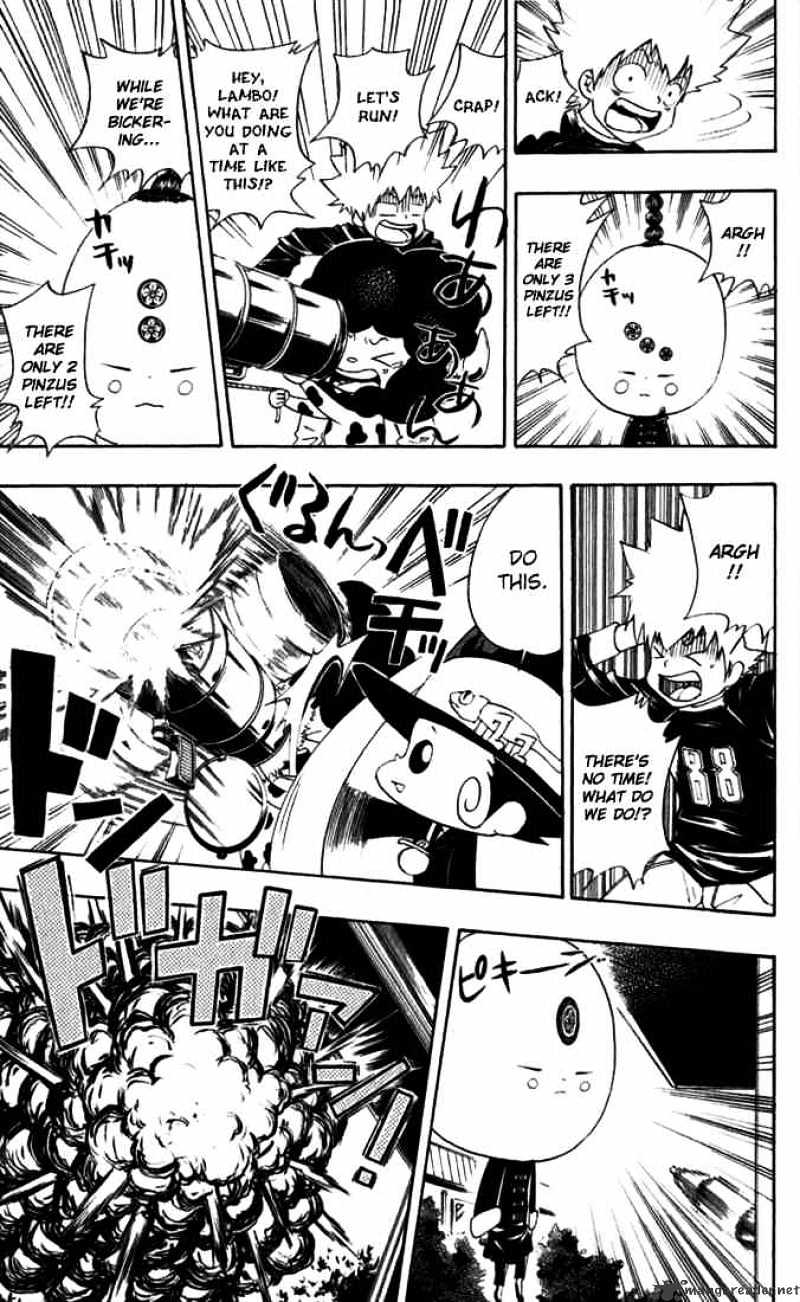 Kateikyoushi Hitman Reborn! - Chapter 24 : I-Pin Vs Lambo