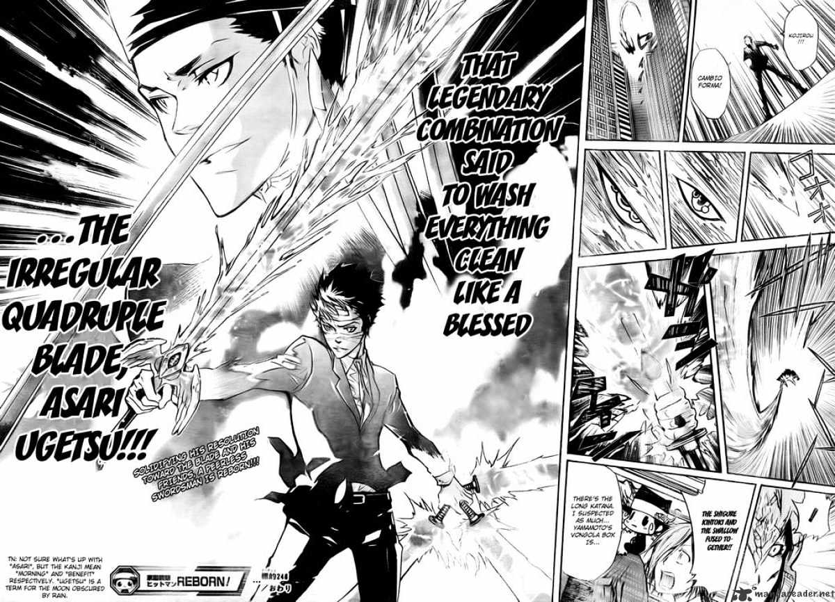 Kateikyoushi Hitman Reborn! - Chapter 246 : Yamamoto S Vangola Box