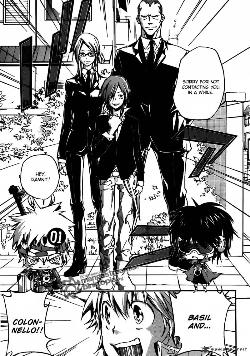 Kateikyoushi Hitman Reborn! - Chapter 357 : Dad S Coming Home