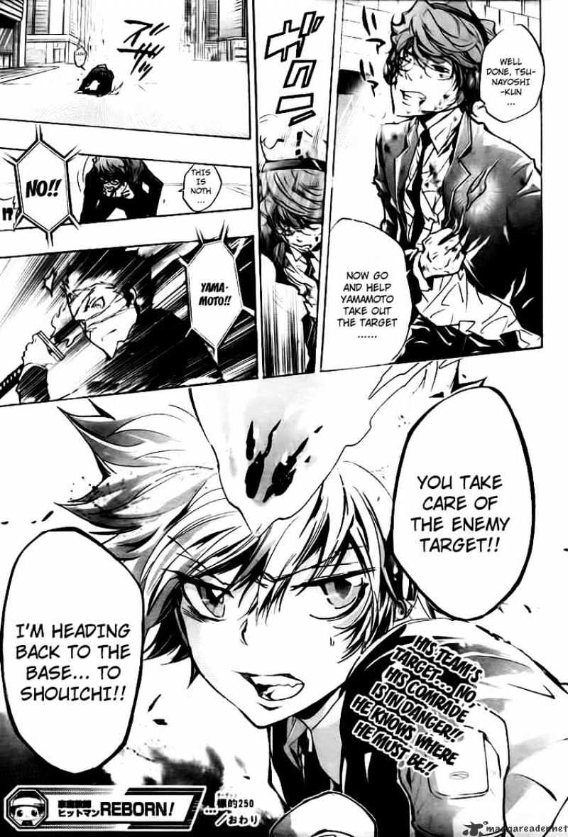 Kateikyoushi Hitman Reborn! - Chapter 250 : Resistance