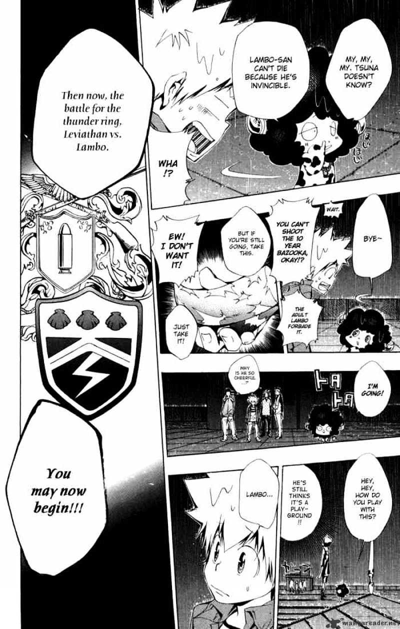 Kateikyoushi Hitman Reborn! - Chapter 97 : Lambo Vs Leviathan