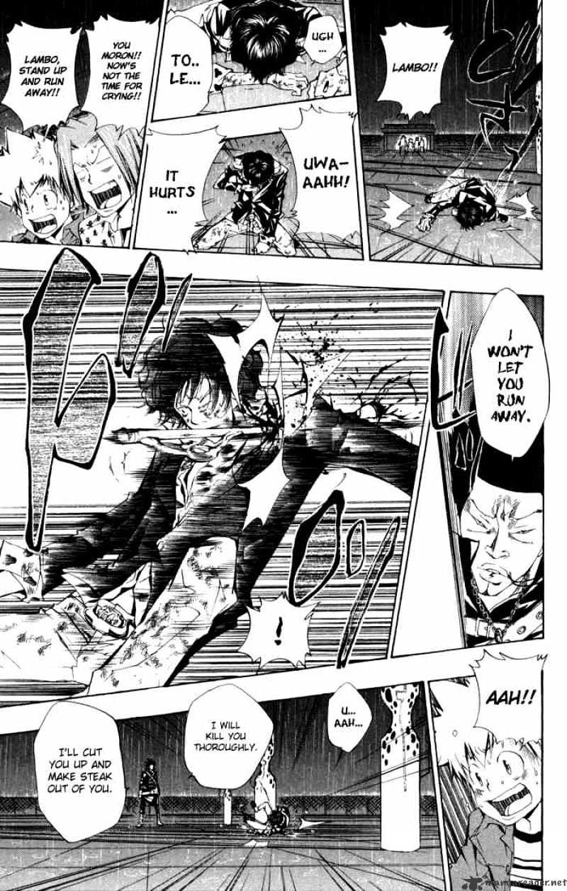 Kateikyoushi Hitman Reborn! - Chapter 97 : Lambo Vs Leviathan