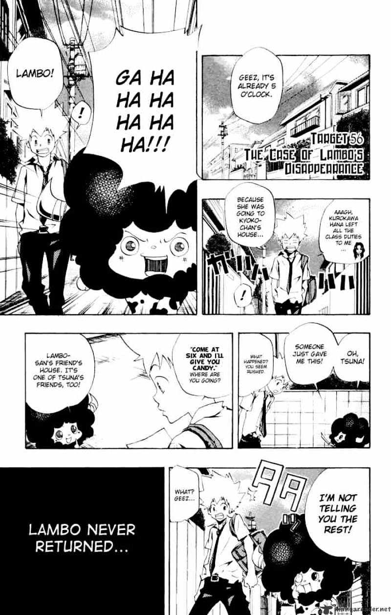 Kateikyoushi Hitman Reborn! - Chapter 56 : The Case Of Lambo S Disappearance