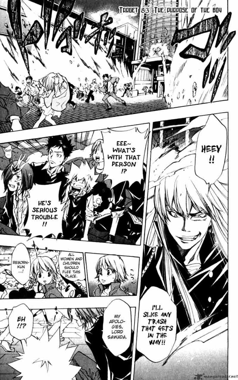 Kateikyoushi Hitman Reborn! - Chapter 83 : The Pursuit Of A Boy