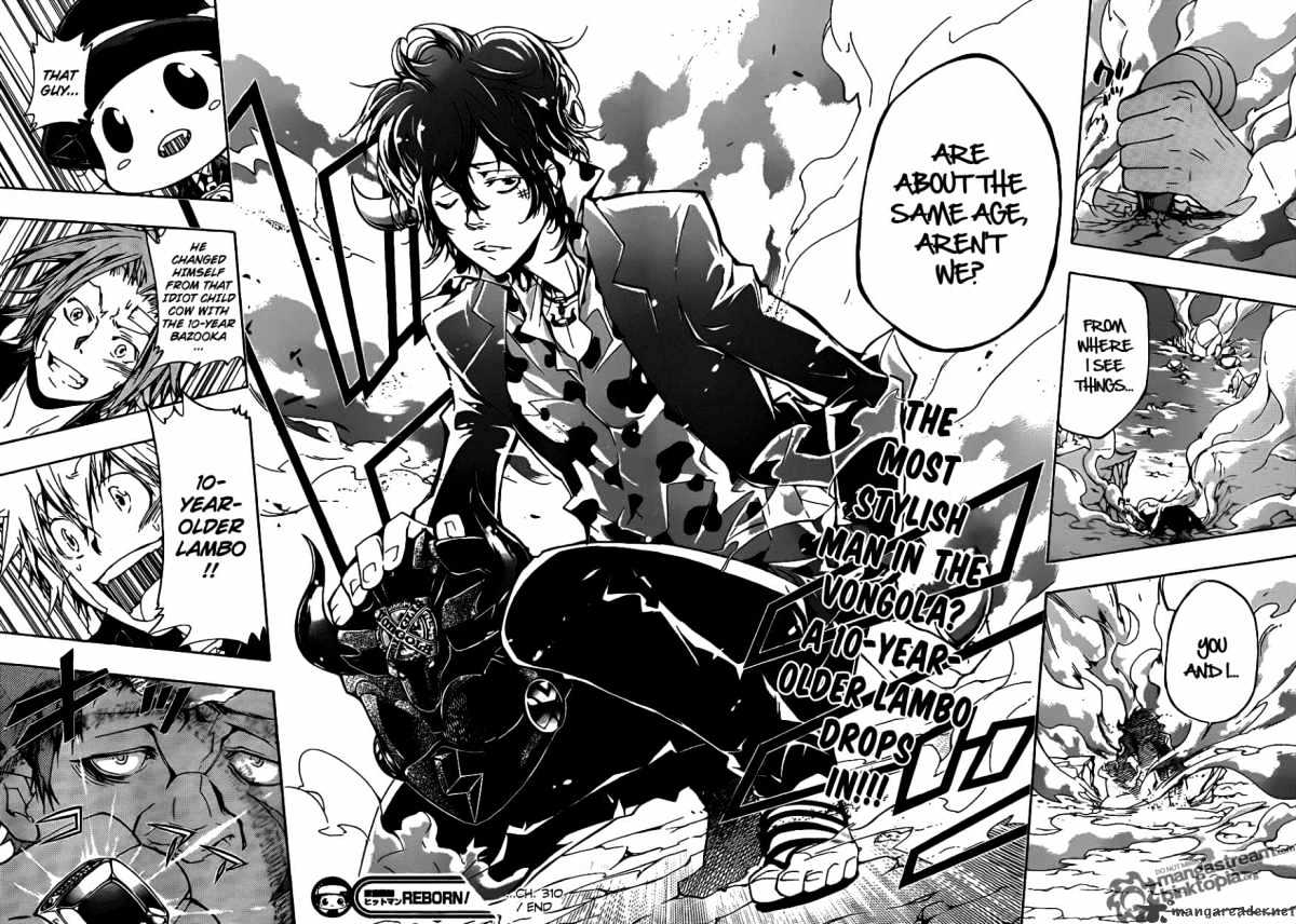 Kateikyoushi Hitman Reborn! - Chapter 310 : Lambo! Lambo! Lambo!