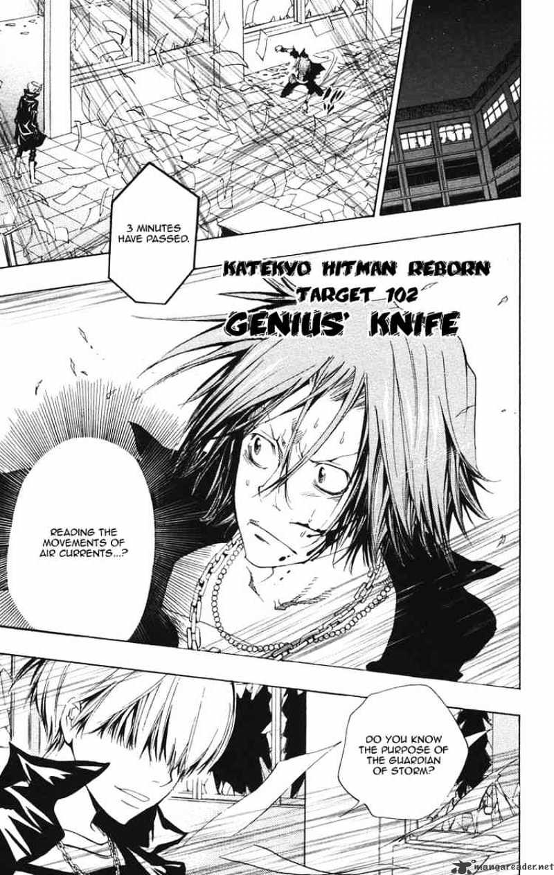 Kateikyoushi Hitman Reborn! - Chapter 102 : Genius  Knife