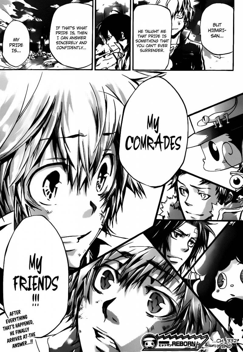 Kateikyoushi Hitman Reborn! - Chapter 332 : Tsuna S Pride