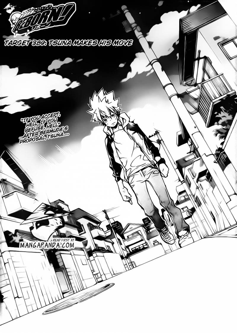 Kateikyoushi Hitman Reborn! - Chapter 389 : Tsuna Makes His Move