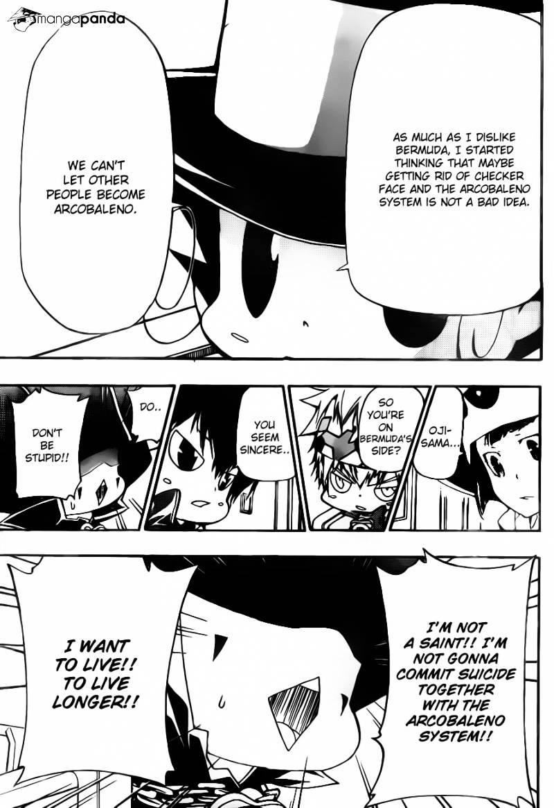 Kateikyoushi Hitman Reborn! - Chapter 389 : Tsuna Makes His Move