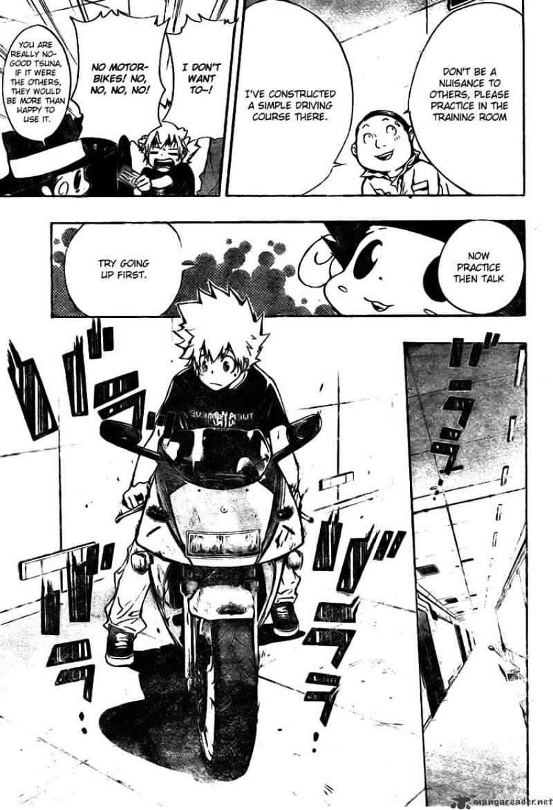 Kateikyoushi Hitman Reborn! - Chapter 233 : Motorbike