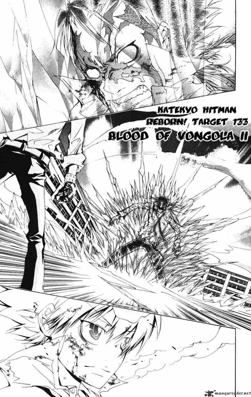 Kateikyoushi Hitman Reborn! - Chapter 133 : Blood Of Vongola