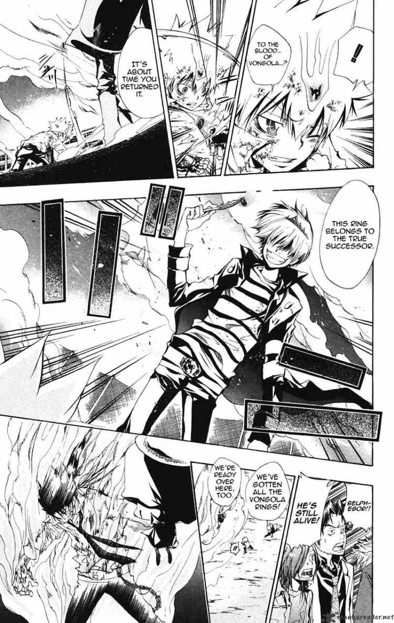 Kateikyoushi Hitman Reborn! - Chapter 133 : Blood Of Vongola