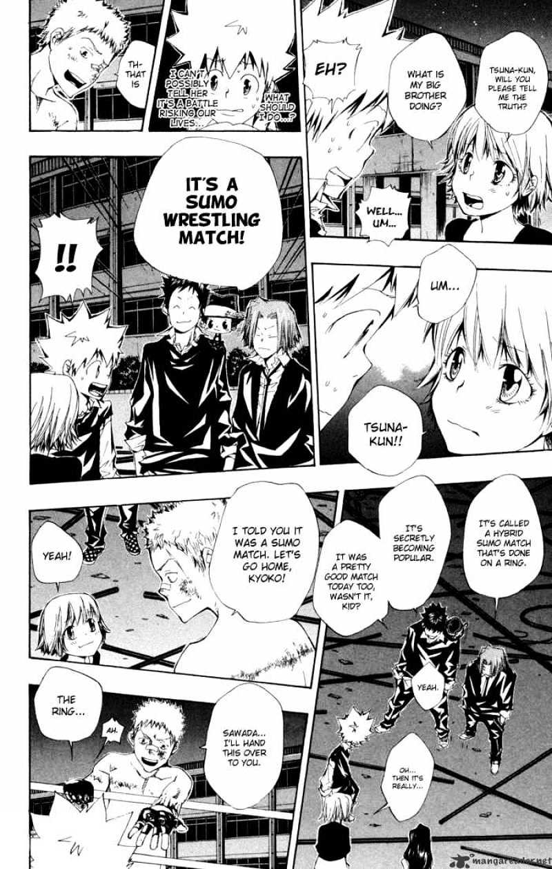 Kateikyoushi Hitman Reborn! - Chapter 96 : The Whereabouts Of The Ring Of The Sun