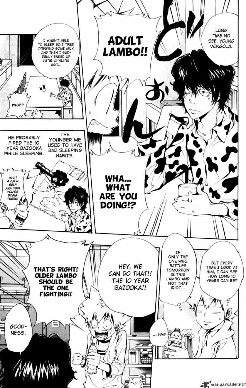 Kateikyoushi Hitman Reborn! - Chapter 96 : The Whereabouts Of The Ring Of The Sun