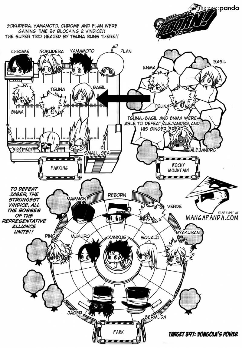 Kateikyoushi Hitman Reborn! - Chapter 397 : Vongola S Power