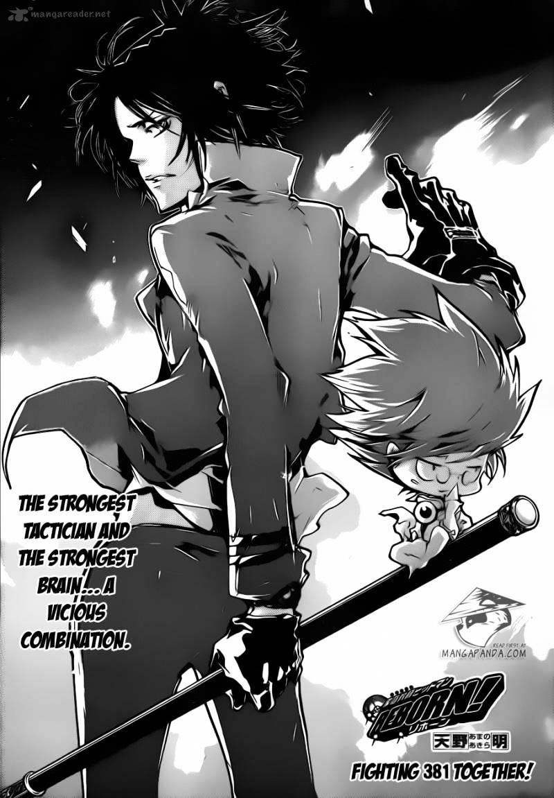 Kateikyoushi Hitman Reborn! - Chapter 381 : Fighting Together!