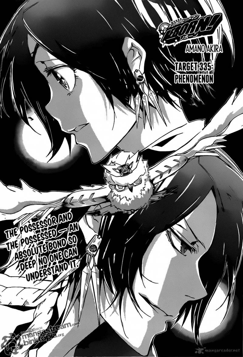 Kateikyoushi Hitman Reborn! - Chapter 335 : Phenomenon