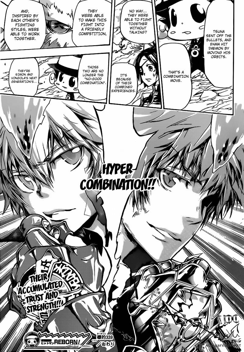 Kateikyoushi Hitman Reborn! - Chapter 339 : A No Good Combination