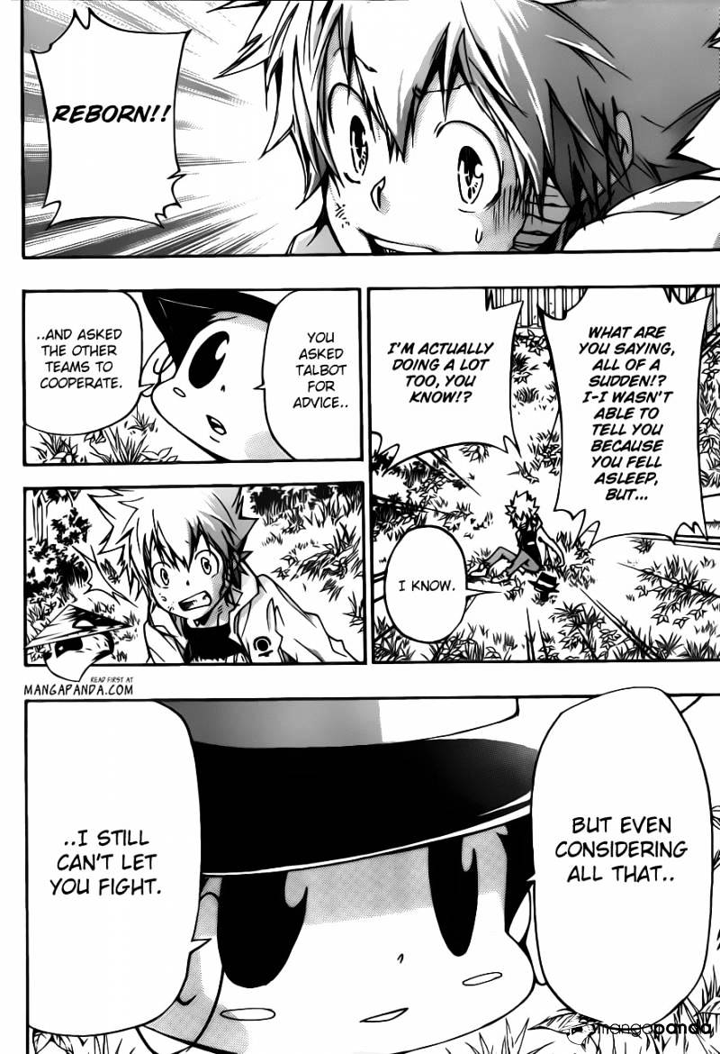 Kateikyoushi Hitman Reborn! - Chapter 393 : Tsuna S Persuasion