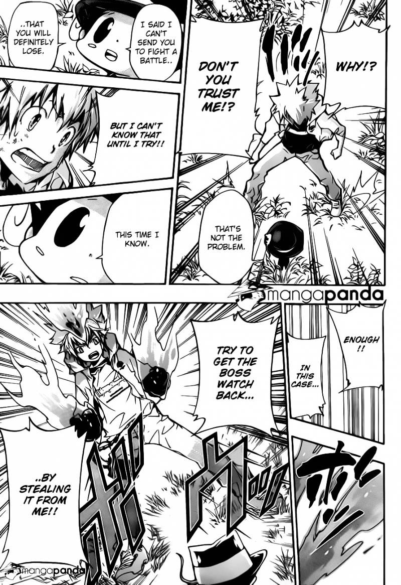 Kateikyoushi Hitman Reborn! - Chapter 393 : Tsuna S Persuasion