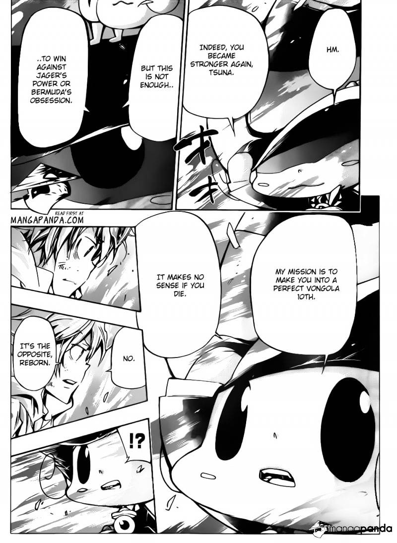 Kateikyoushi Hitman Reborn! - Chapter 393 : Tsuna S Persuasion