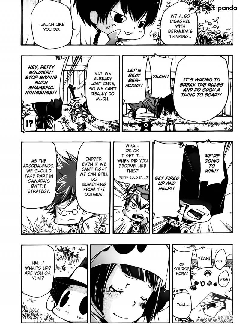 Kateikyoushi Hitman Reborn! - Chapter 393 : Tsuna S Persuasion