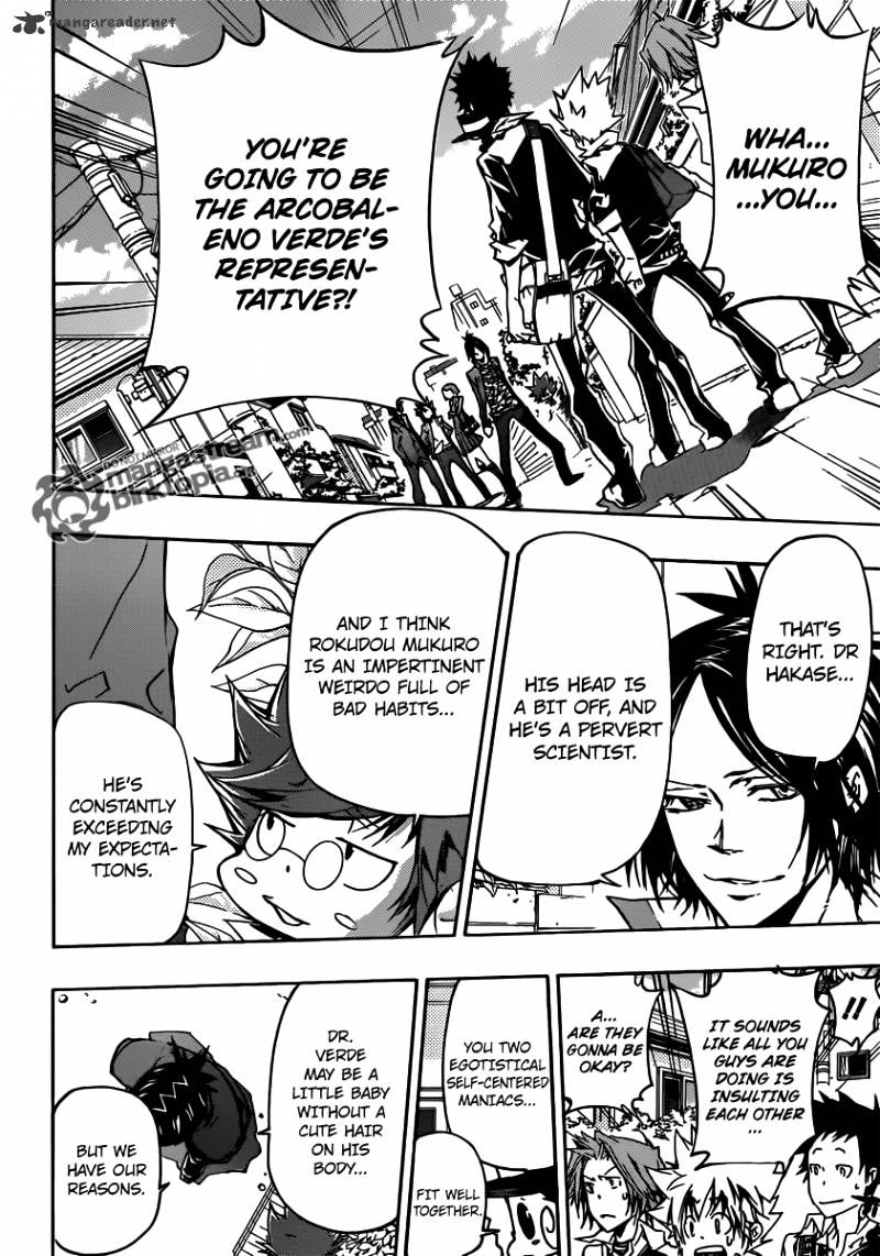 Kateikyoushi Hitman Reborn! - Chapter 354 : Verde And Mukuro