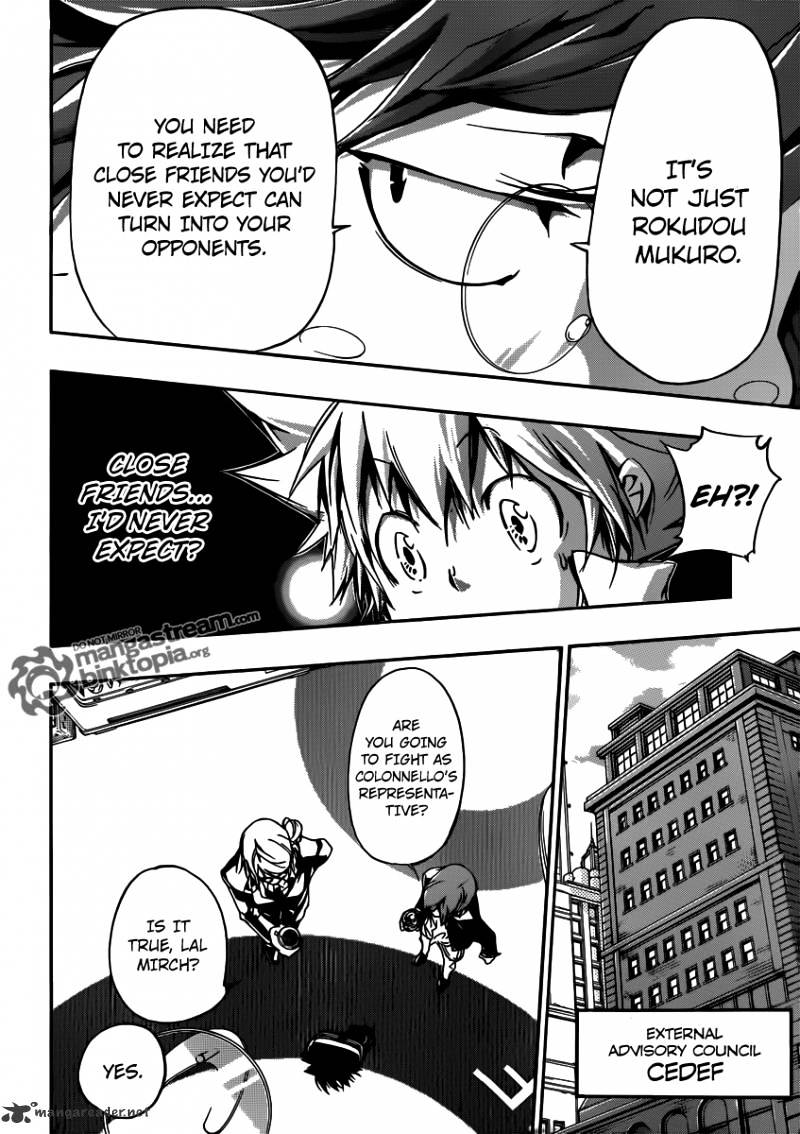 Kateikyoushi Hitman Reborn! - Chapter 354 : Verde And Mukuro